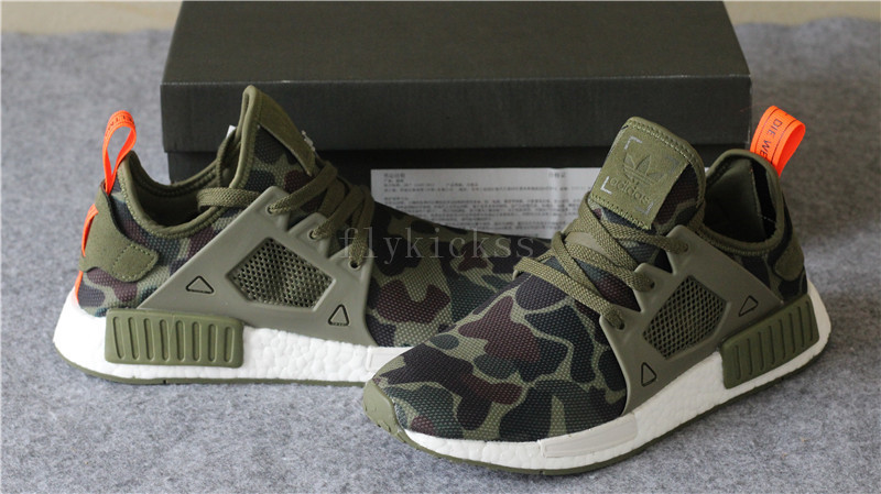 Real Boost Adidas NMD XR1 PK Green Camo